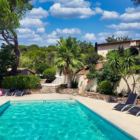 Au Calme Piscine Et Vue Vignes Villa Ramatuelle