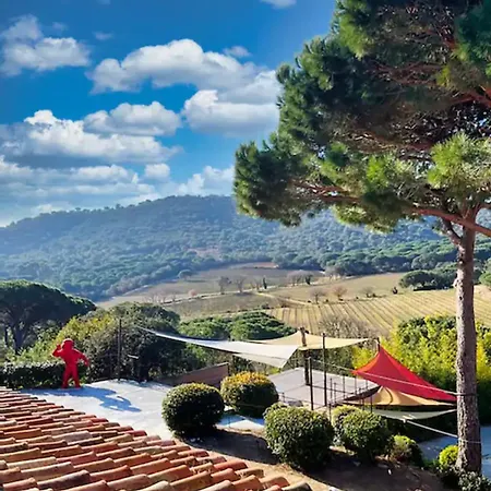 Au Calme Piscine Et Vue Vignes Villa Ramatuelle